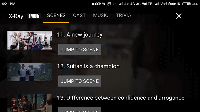 IMDb Feature of Amazon Prime Video