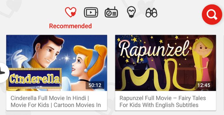 YouTube Kids App