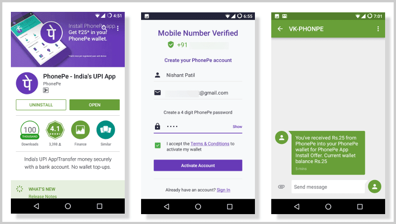 PhonePe App Install Offer