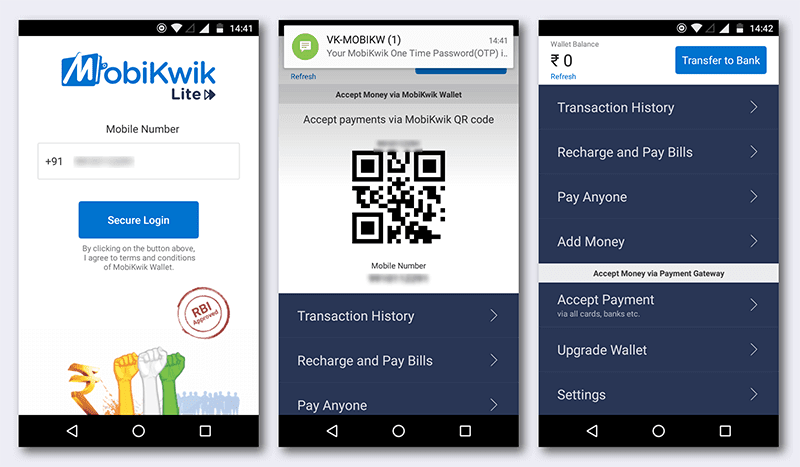 Mobikwik Lite Mobikwik Lite android app