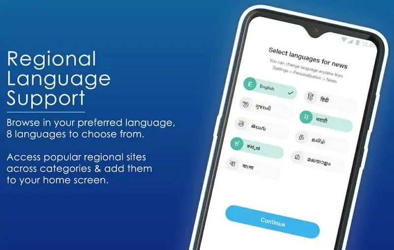 JioPages: Languages