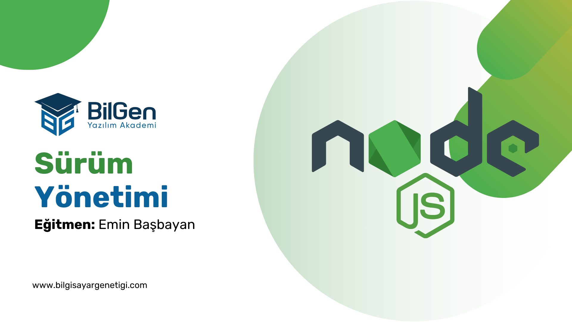 Versiyonlama: Node.js'de Sürüm Yönetimi