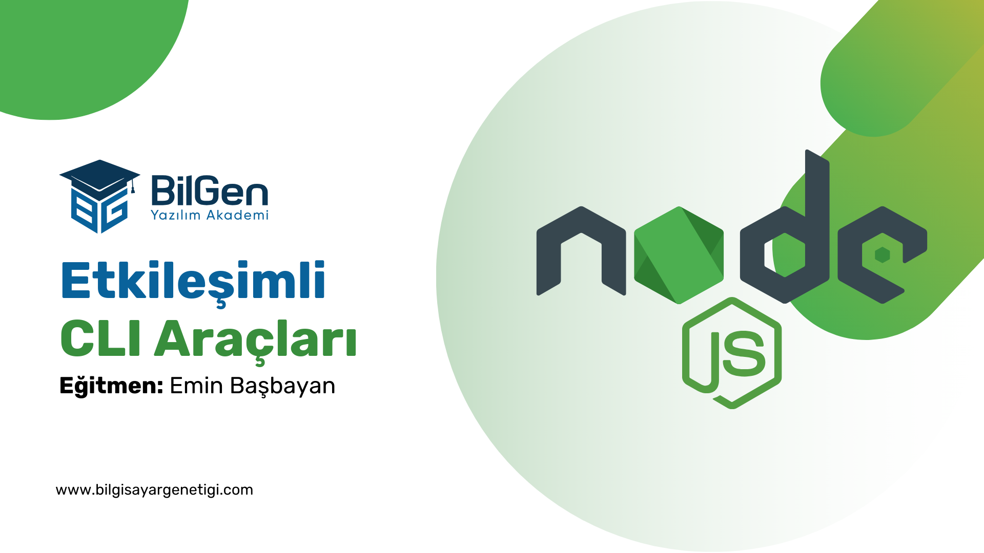 Node.js ile Etkileşimli CLI Araçları Geliştirme