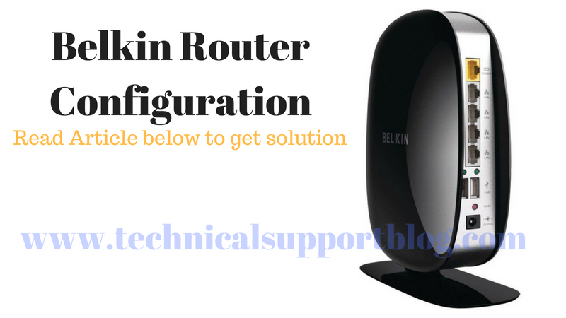 Belkin Router Configuration Belkin Router Configuration