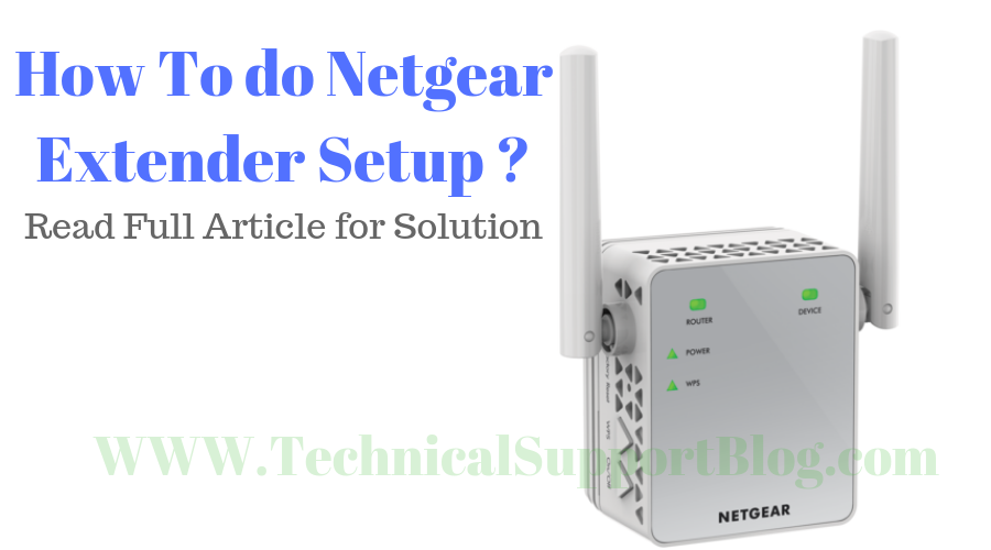 Netgear Extender Setup Netgear Extender Setup