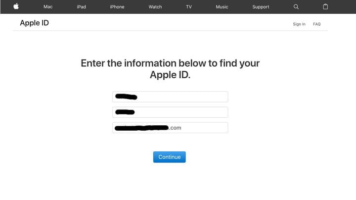 Reset Apple ID Password Reset Apple ID Password