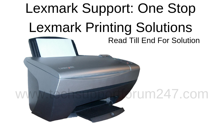 Lexmark Support : One Stop Lexmark Printing Solutions