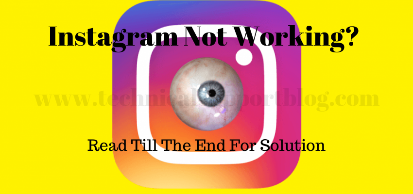 Instagram Not Working