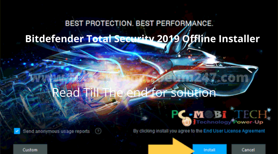 Bitdefender Total Security 2019 Offline Installer