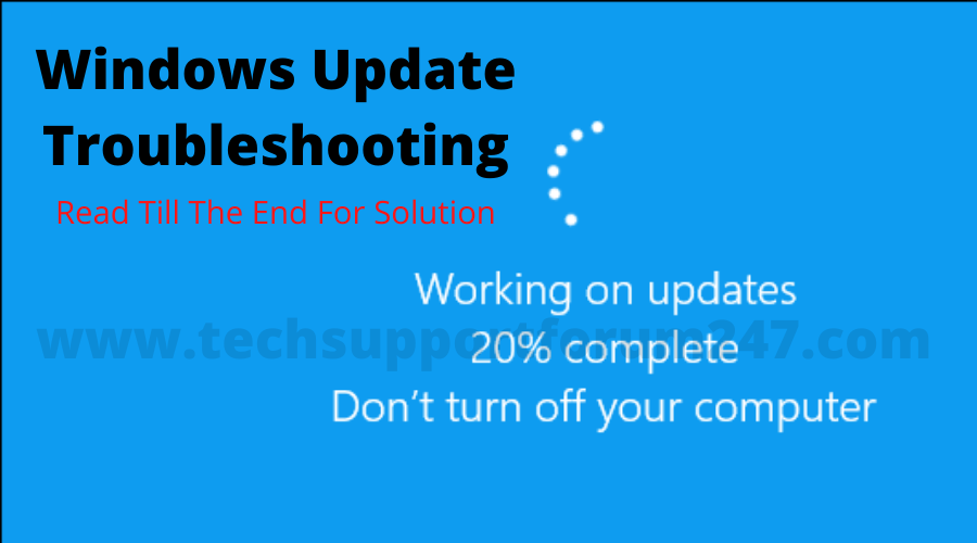 Windows Update Troubleshoot