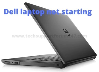 Dell laptop not starting
