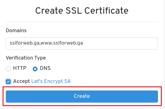 Generate Free Let's Encrypt SSL Certificate - SslForWeb