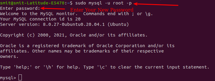 How to Reset MySQL root password in Ubuntu