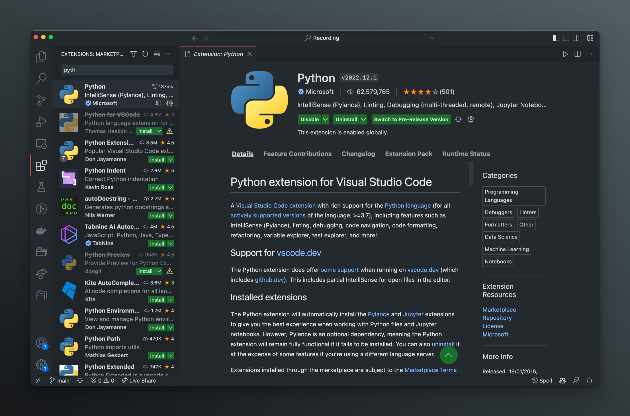 How to set up Visual Studio Code for Python development