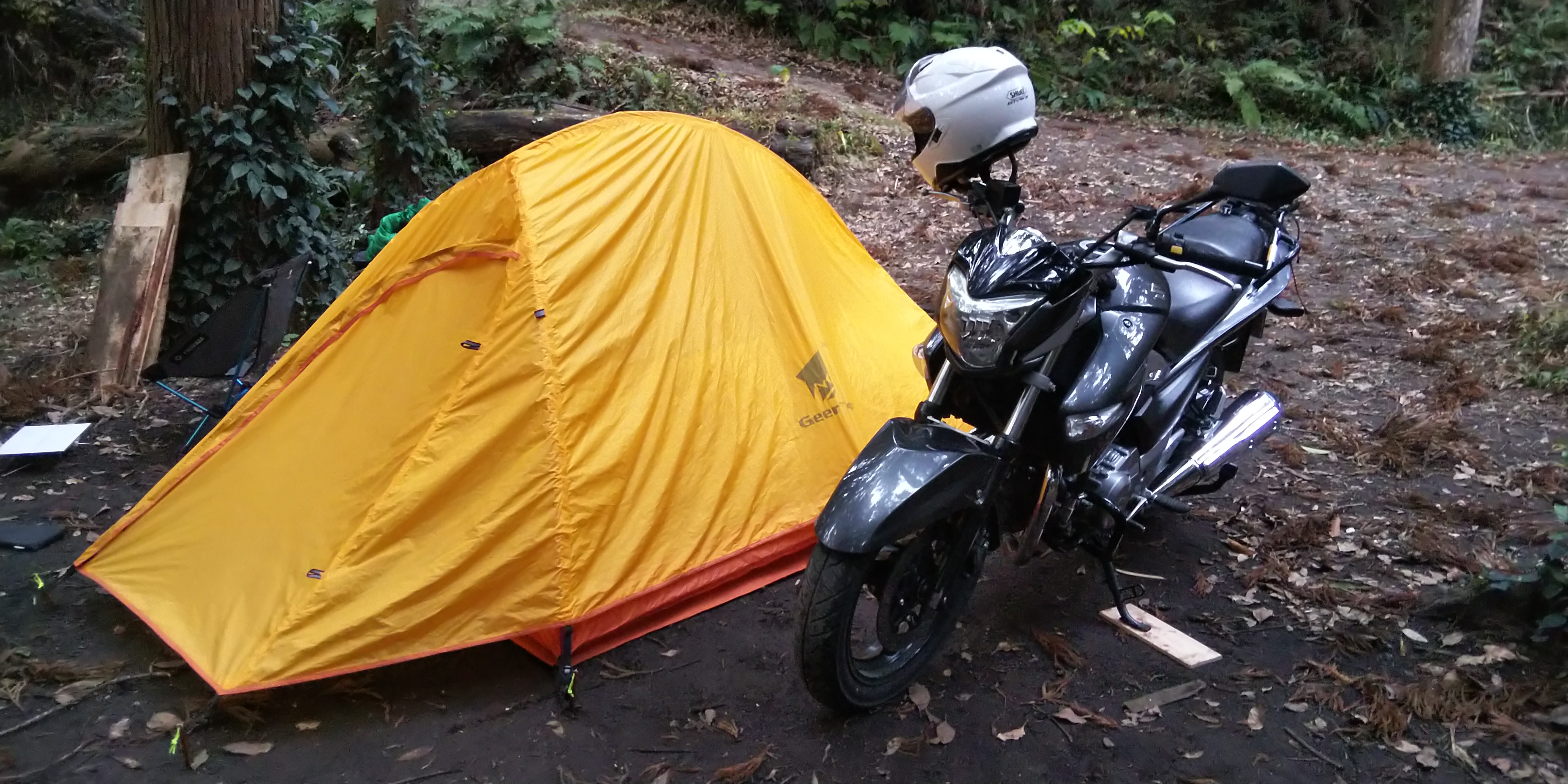 【GSR250】春～秋ツーリングキャンプセット