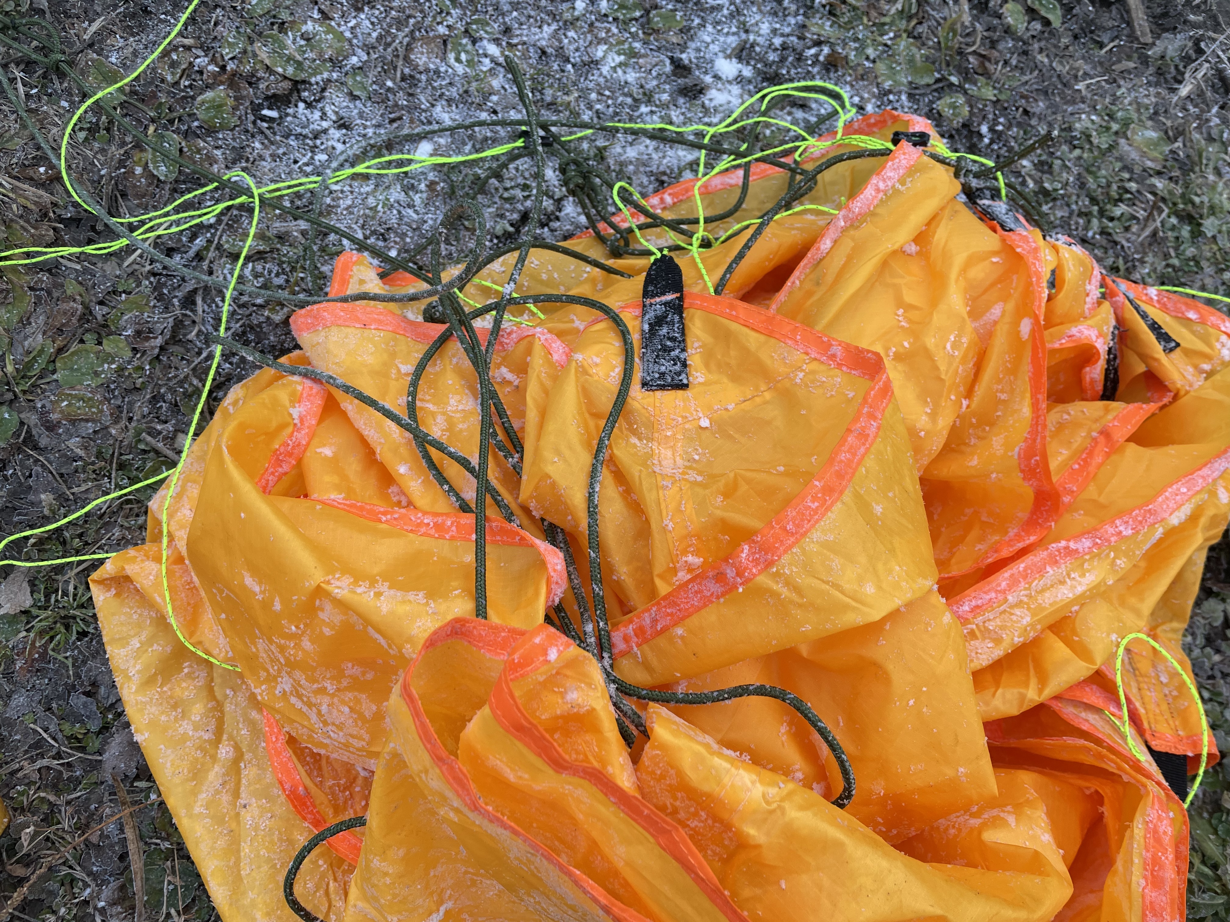 【GSR250】冬ツーリングテント泊（タープ付き）