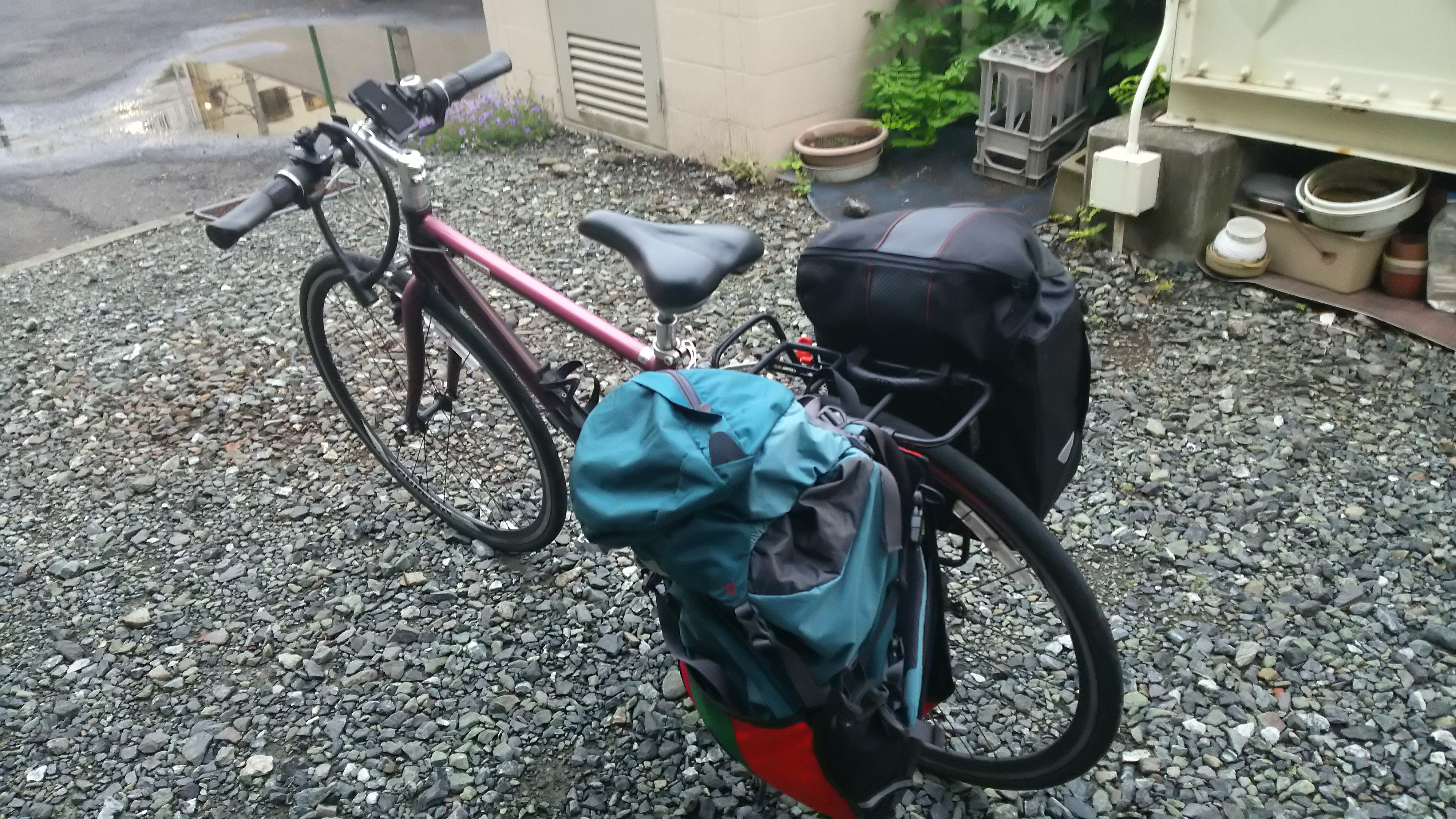 【Giant escape】自転車キャンプセット（春～秋）