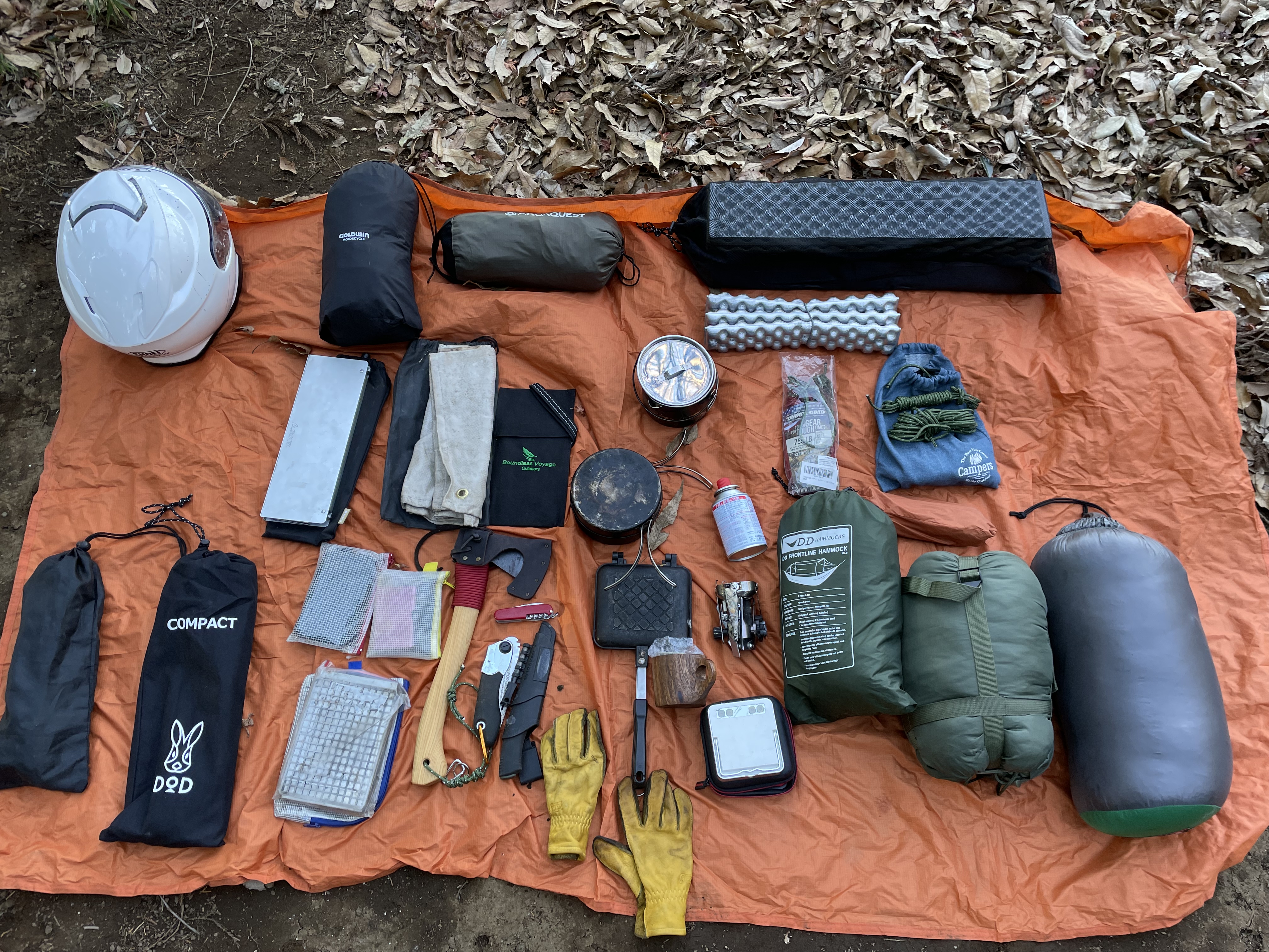 冬ハンモックキャンプセット