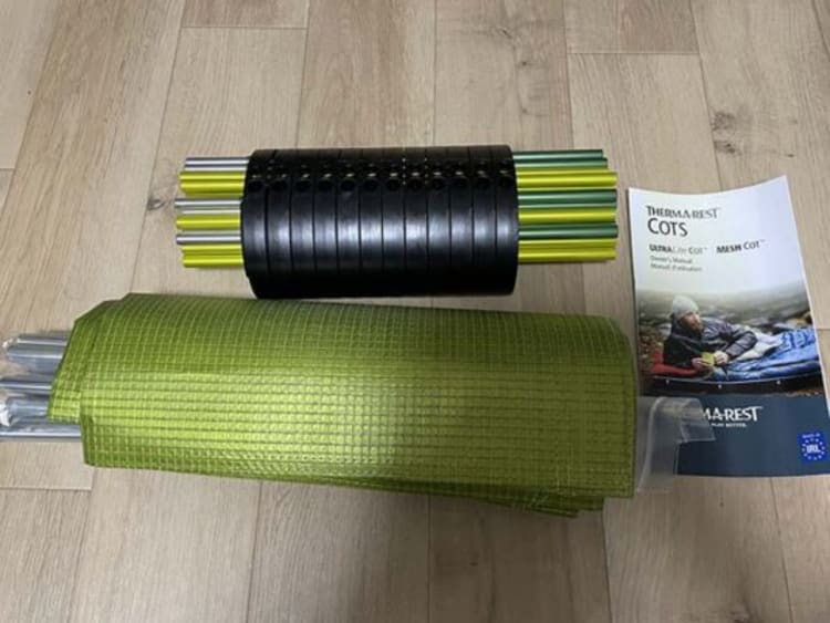 【キャンプギア】サーマレストのウルトラライトコットを買ってレビュー