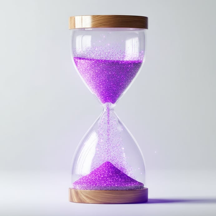 A person looking at a sticky note on a glass wall.