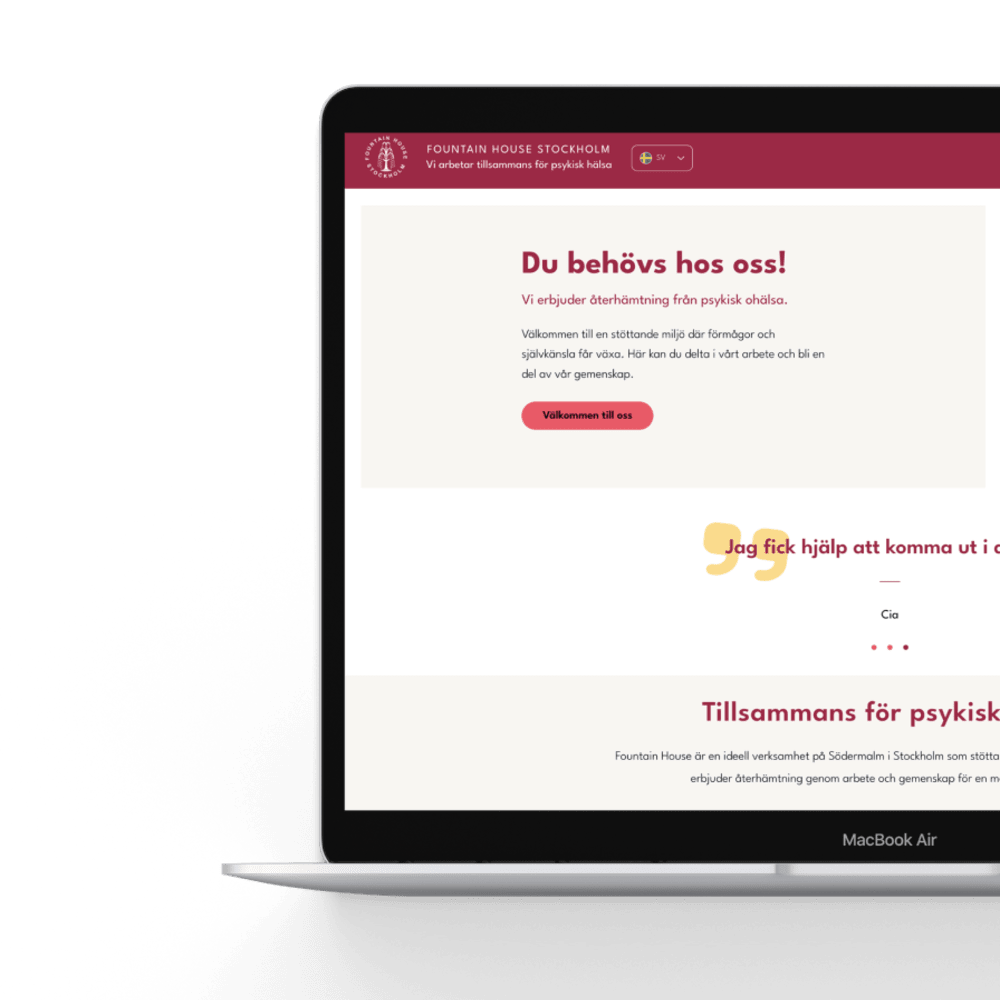 A screenshot of a computer – Citira web site