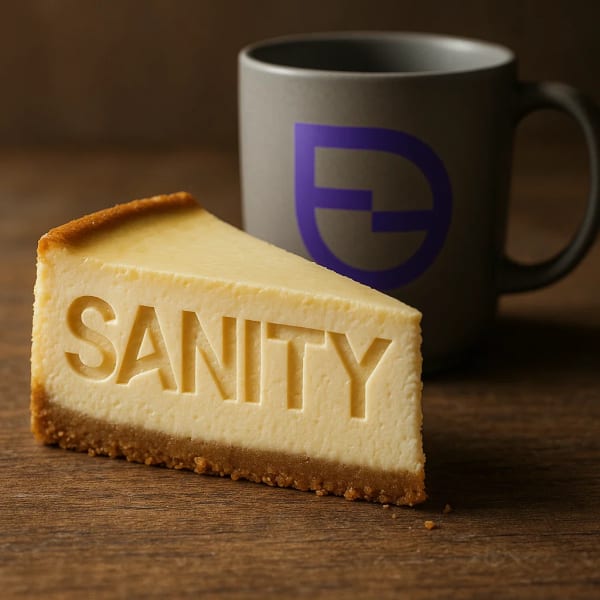 Cheesecake goes well with coffee