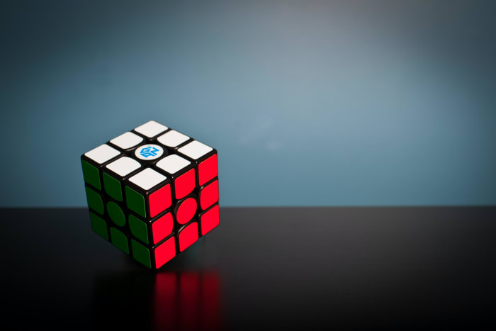 A rubik's cube