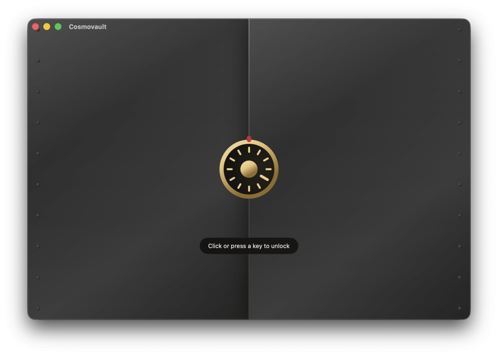 Cosmovault on the Mac