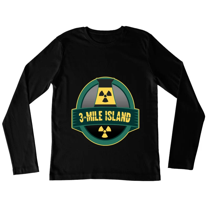 3 Mile Island- Addams Family Travel Badge Female Long Sleeve T-Shirt