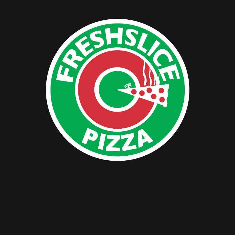 Freshslice Pizza Food Male T-Shirt