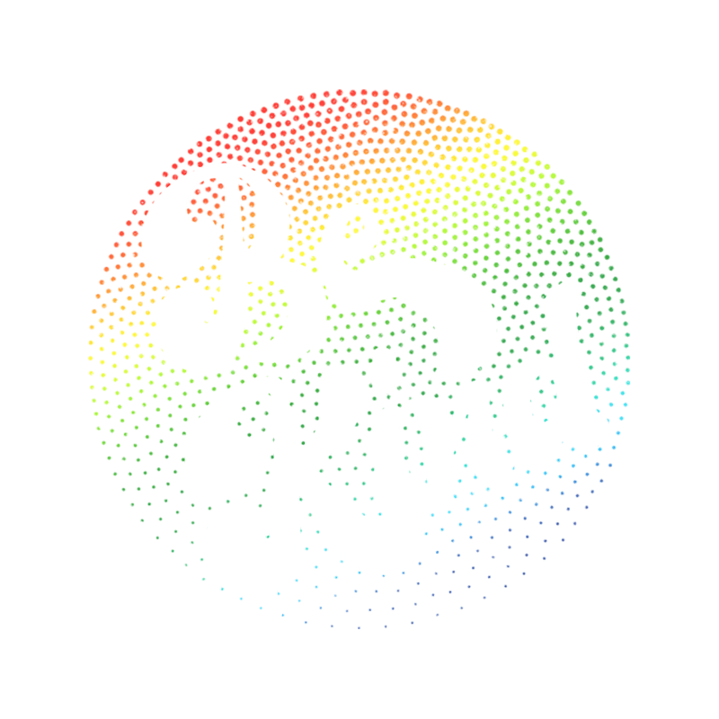 Be Kind  Retro Positivity Design Tapestry