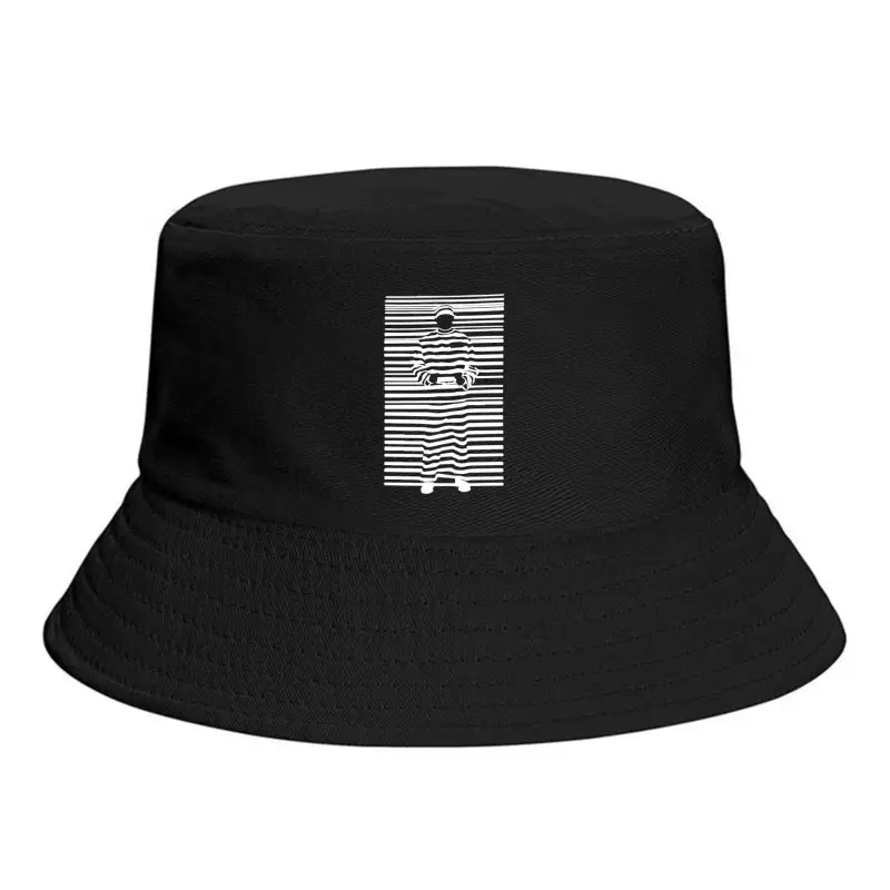 Banksy Prisoner Barcode Bucket Hat