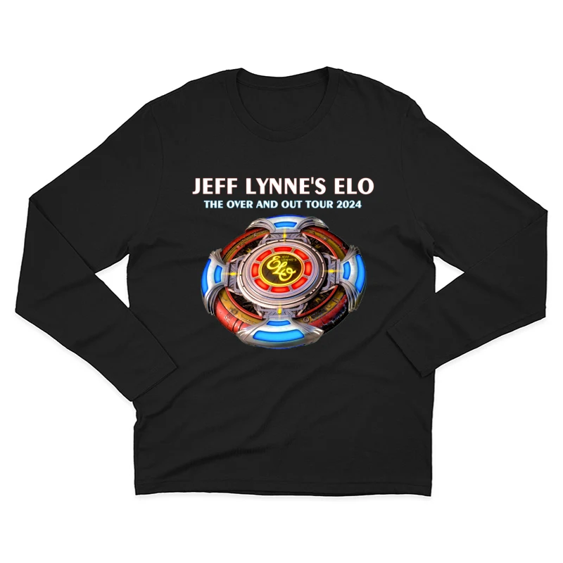 JEFF LYNNE'S ELO THE OVER AND OUT TOUR CONCERT 2024 Male Long Sleeve T-Shirt