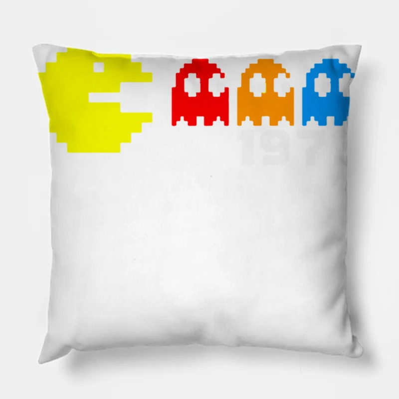 Pacman 1979 Throw Pillow