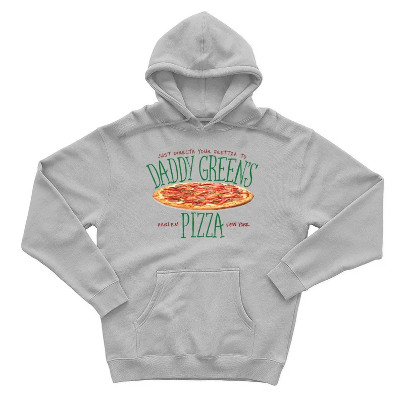 Daddy Green_s Pizza Male Pullover Hoodie