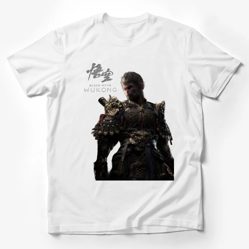 Black myth:Wukong Monkey King warrior armor fantasy character Chinese mythology game character Male T-Shirt