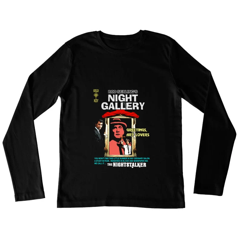 Night Gallery meets the Night Stalker Female Long Sleeve T-Shirt
