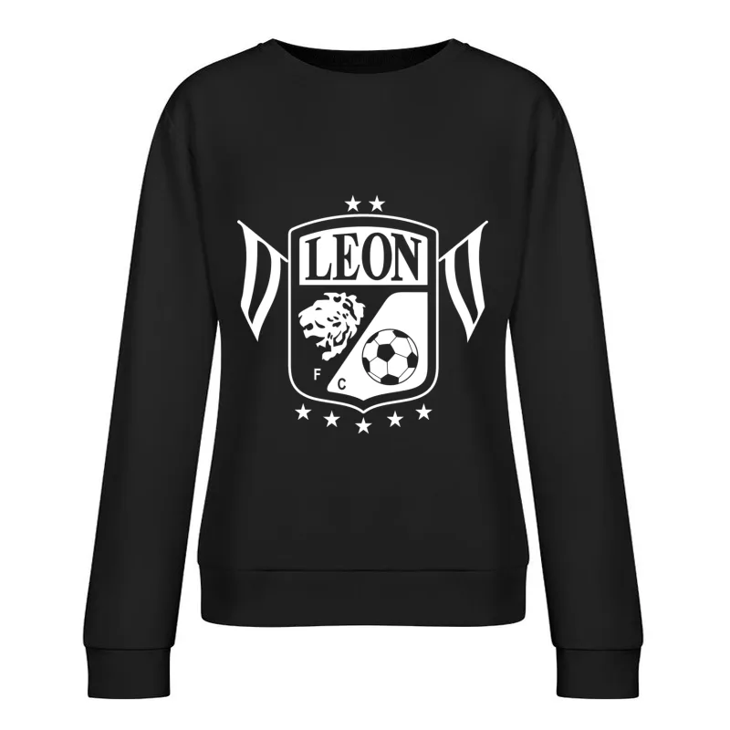 Club Leon Mexico Futbol Socce Female Pullover Sweatshirt