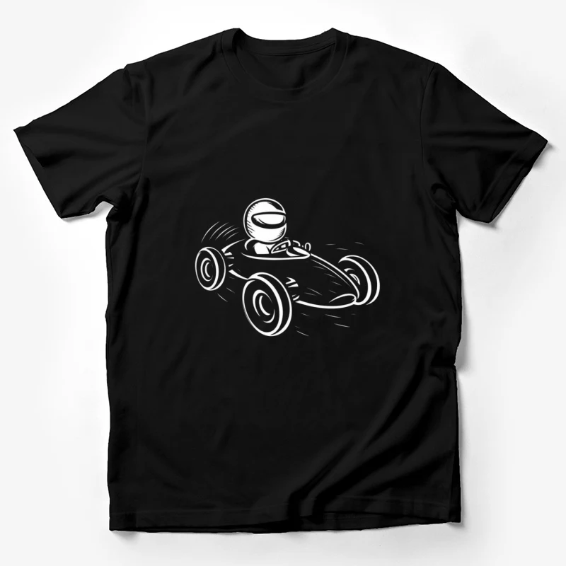 sketch race car formula one drawing motorsport speed Male T-Shirt