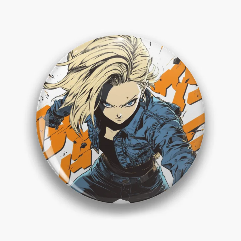 Dynamic Anime Character in Action-Packed Scene Pin