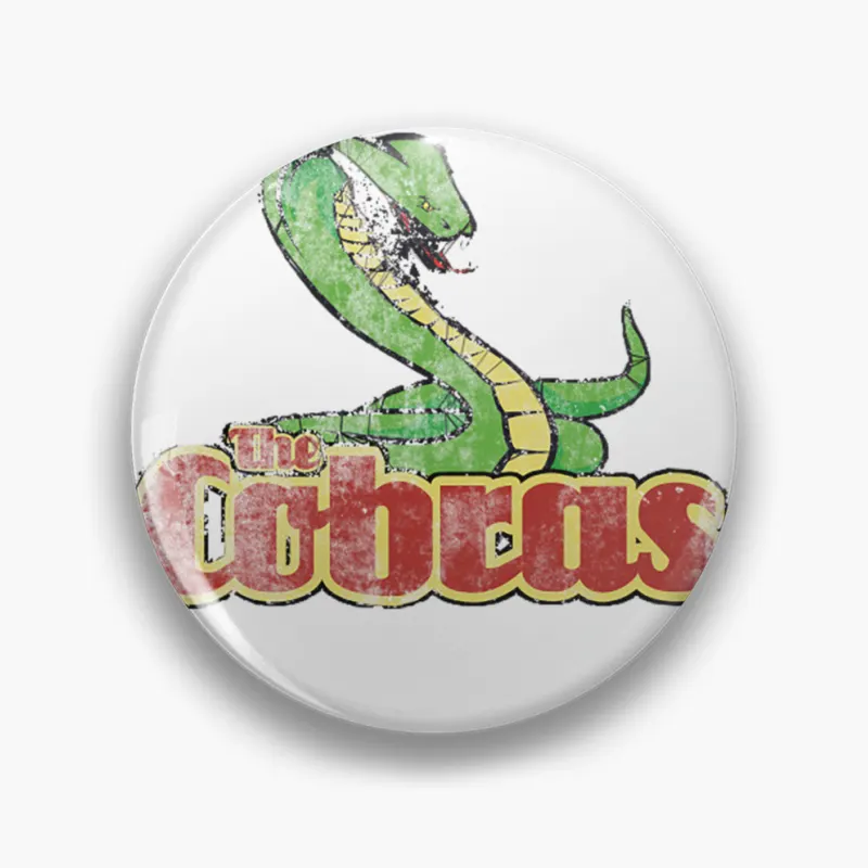 The Cobras, distressed Pin