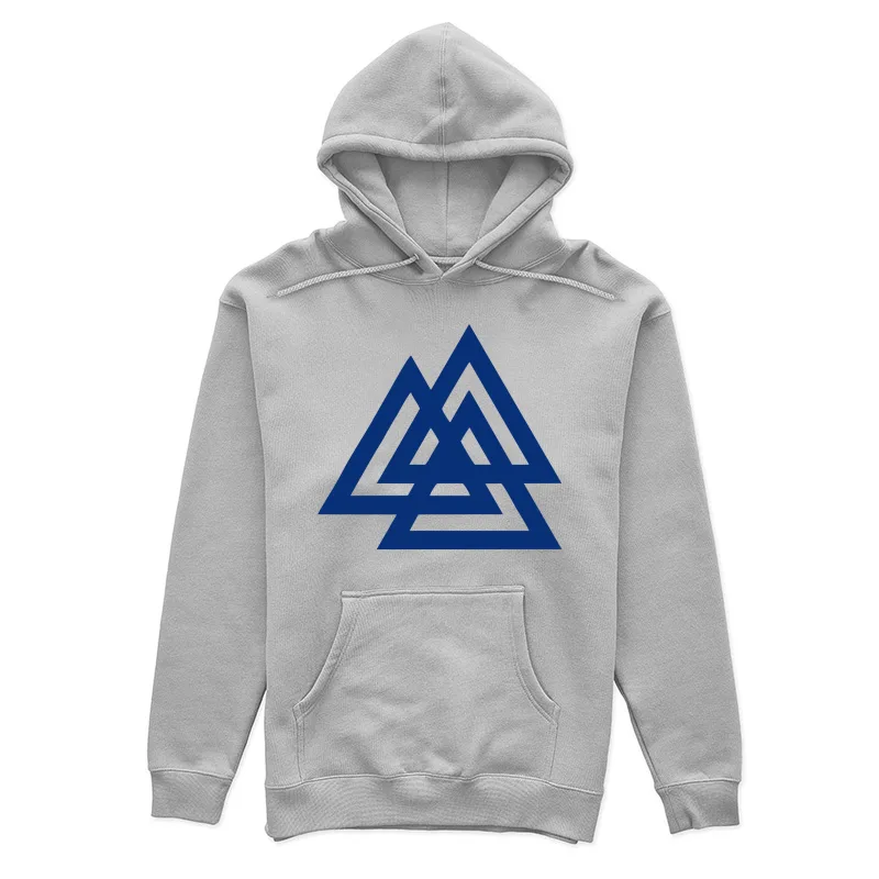 Valknutr Knoten der Gefallenen Odin Nordisch Symbol Aspekte Wotan Female Pullover Hoodie