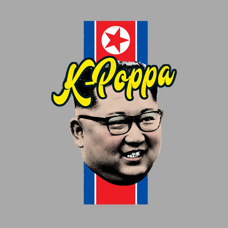 _K-Poppa_ Kim Jong-un K-Pop Female Pullover Hoodie