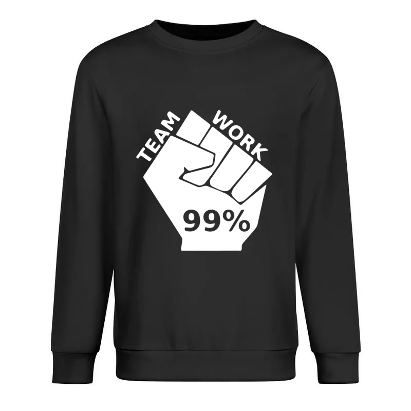 Team work Male Pullover Sweatshirt