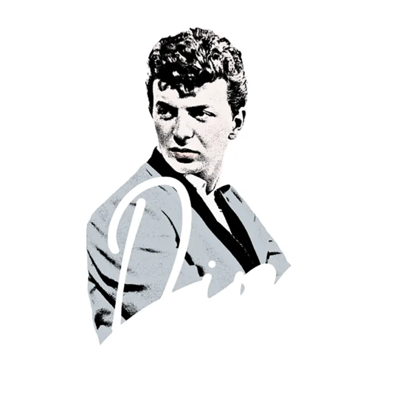 Dion - Retro Nostalgia Graphic Design Pin