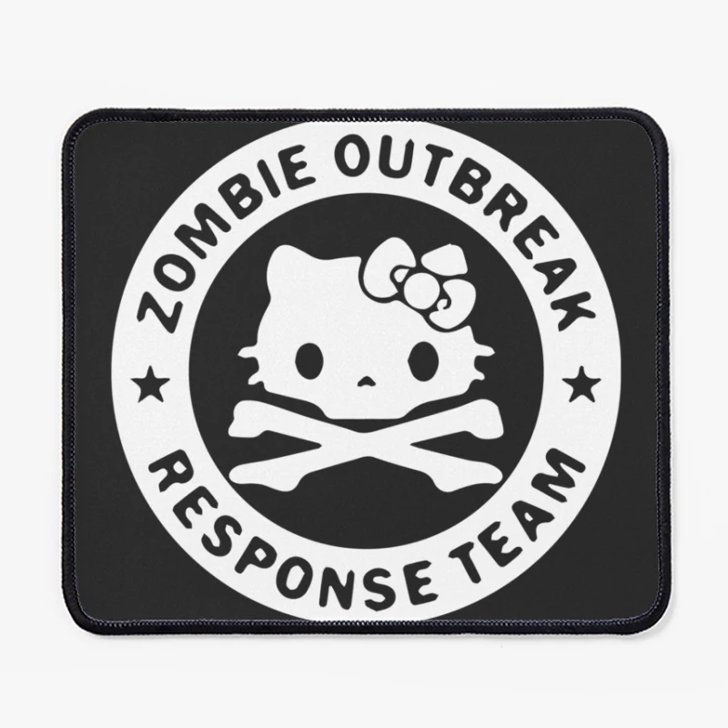 Zombie Outbreak Response Team Mouse Pad