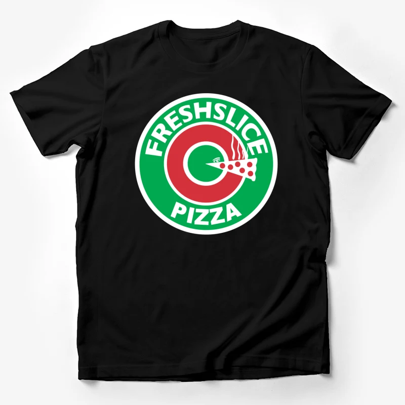 Freshslice Pizza Food Male T-Shirt