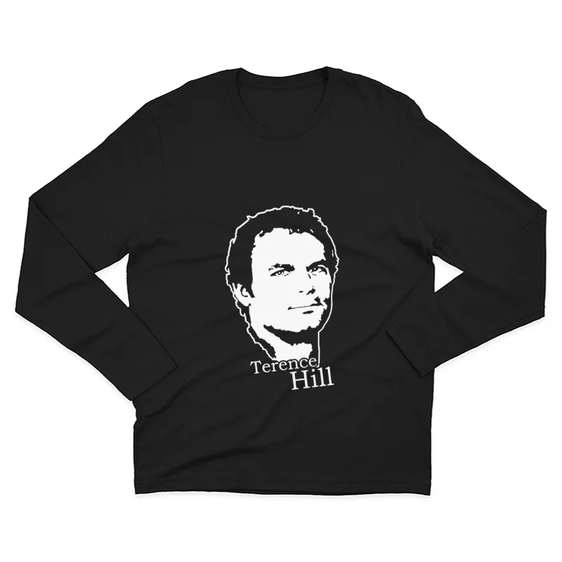 Terence Hill Male Long Sleeve T-Shirt