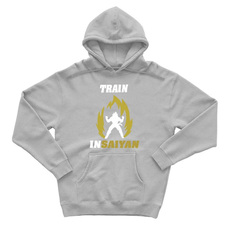 Train Insaiyan Male Pullover Hoodie