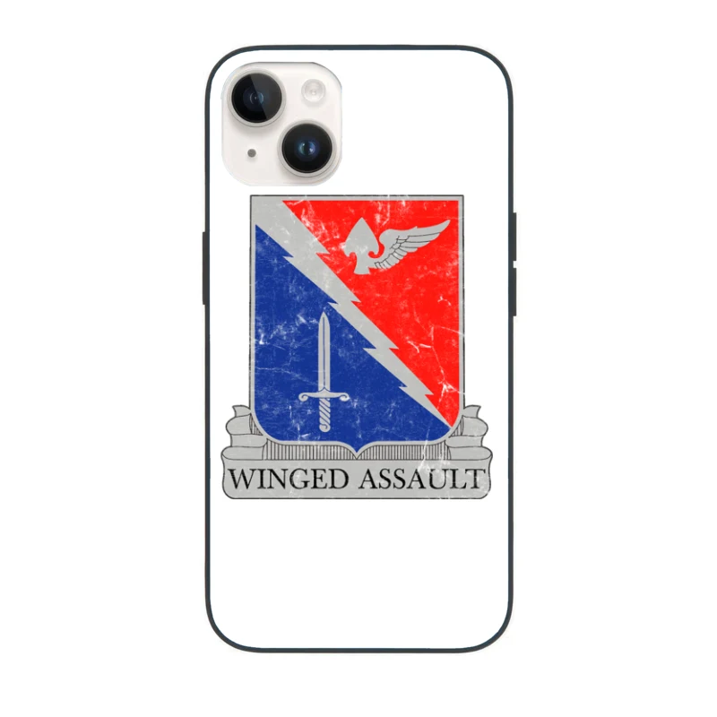 229th Aviation Regiment - Vintage Faded Style iPhone Case